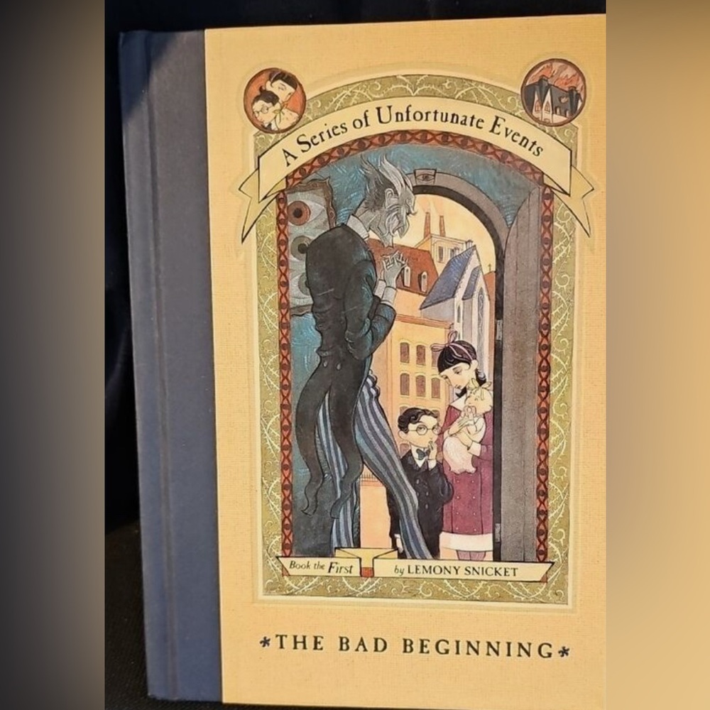 A series of unfortunate events the bad beginning first edition 1999 rare